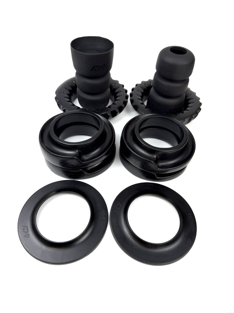 Spring Seats with Bump Stops and Spacers